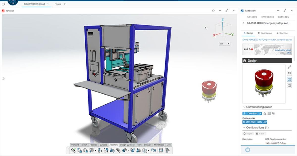 SOLIDWORKS xDesign visual